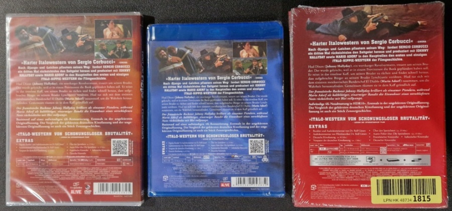 DVD Allemagne