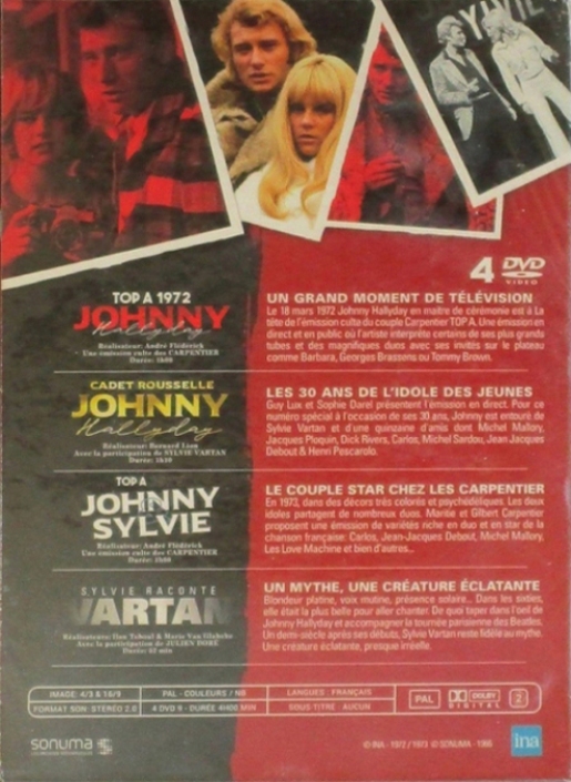 Top à Johnny et Sylvie 1973