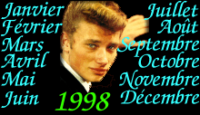 Menu pour l'anne 1998