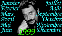 Menu pour l'anne 1999