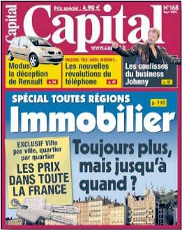 La "Une" du magazine