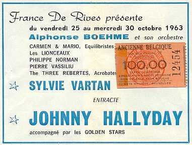 Ancienne Belgique 30/10/63