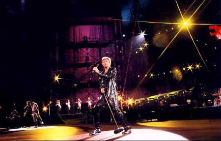 il est entr� sur la sc�ne de ma vie