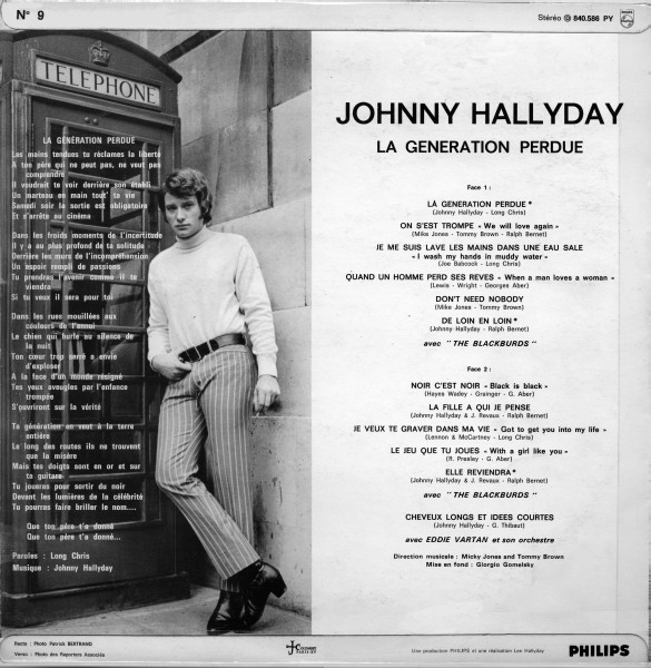 LP La gnration perdue Philips 840 586 PY