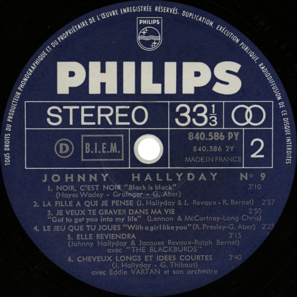 LP La gnration perdue Philips 840 586 PY