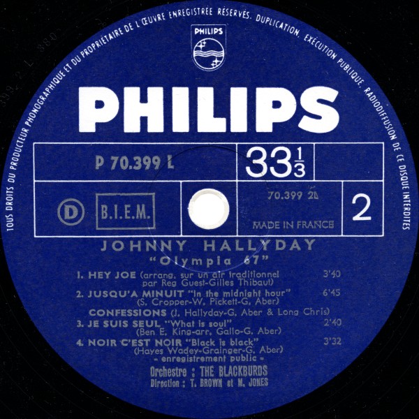 LP Olympia 67 Philips P 70.399 L