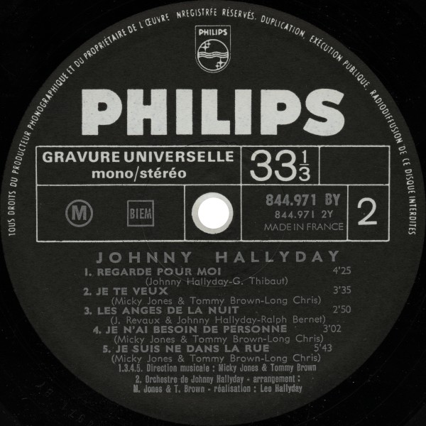 LP Rivire...ouvre ton lit Philips 844 971 BY