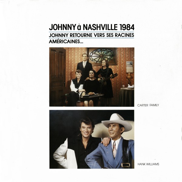 Coffret 2 LP Hallyday 84 Nashville Philips 818 642-1