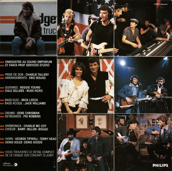 LP Hallyday 84 Nashville en direct Philips 818644-1