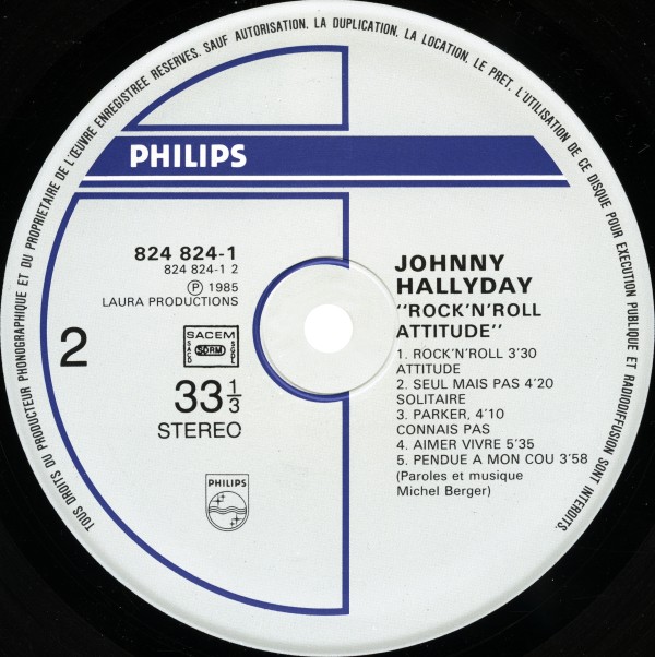 LP Rock 'n' roll attitude Philips 824 824-1