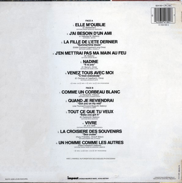 LP Programme Plus Vol 8 - 8é série Impact 824 130-1