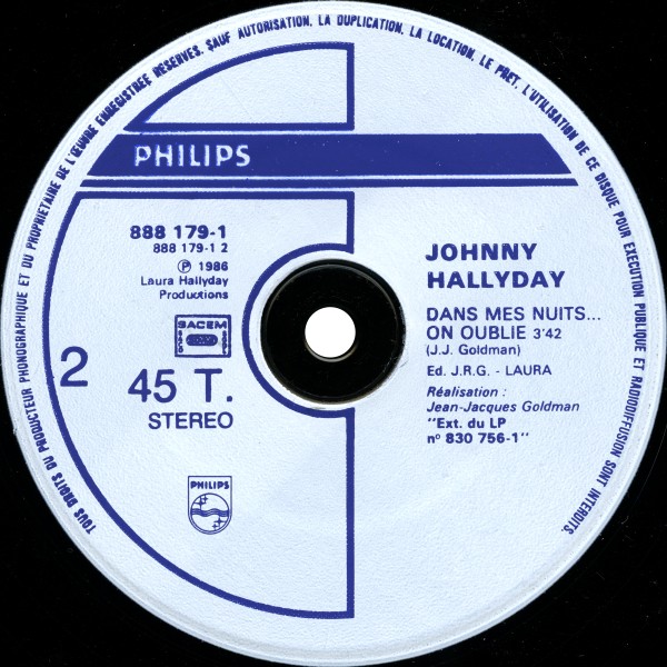 Maxi 45 T. Je t'attends  Philips 888 179-1