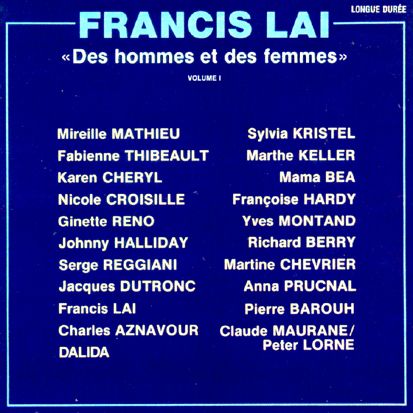 Des hommes et des femmes  LP EDL 001/002