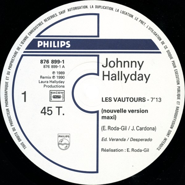 Maxi 45 T. La musique que j'aime Philips 876 899-1