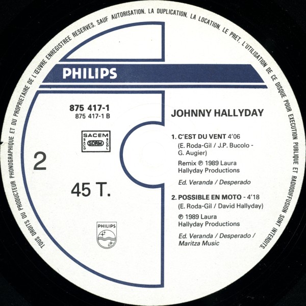 Maxi 45 T. Cadillac Philips 875 417-1