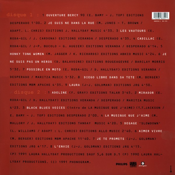 LP Dans la chaleur de Bercy Philips 848 334-1