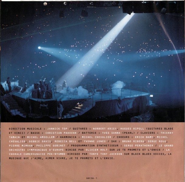 LP Dans la chaleur de Bercy Philips 848 334-1