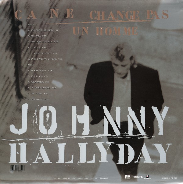 LP collector Philips Ca ne change pas un homme Philips 510 850-1