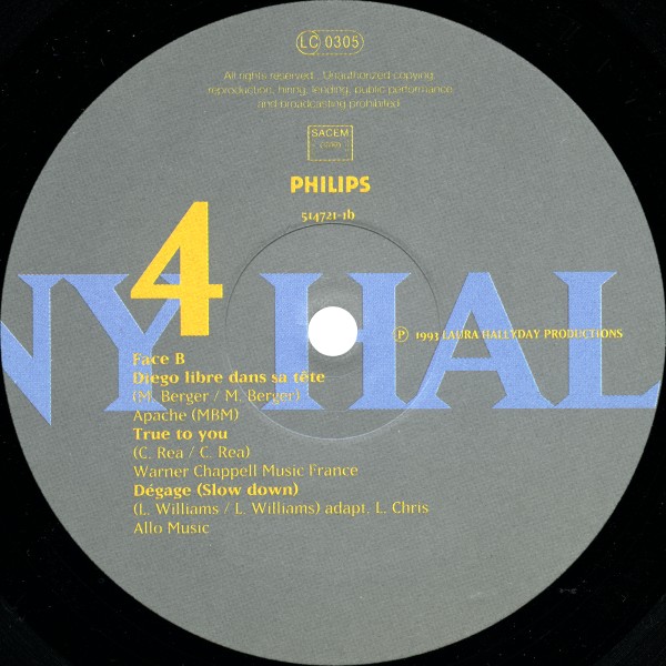 LP Bercy 92 Philips 514 400-1