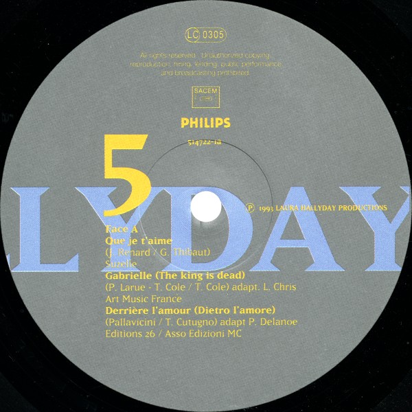 LP Bercy 92 Philips 514 400-1