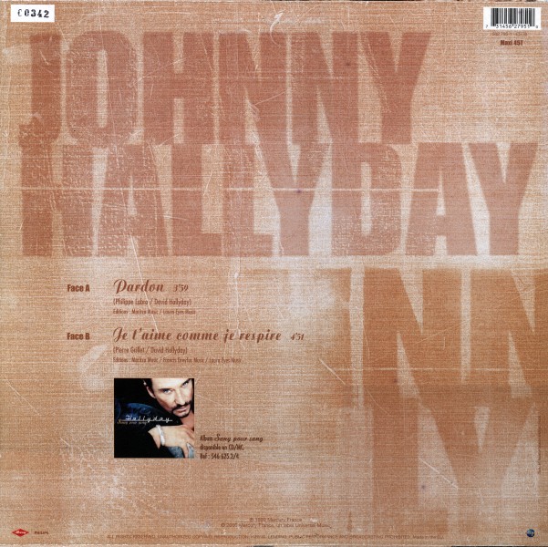 Maxi 45 T. Pardon Philips-Universal 562 795-1