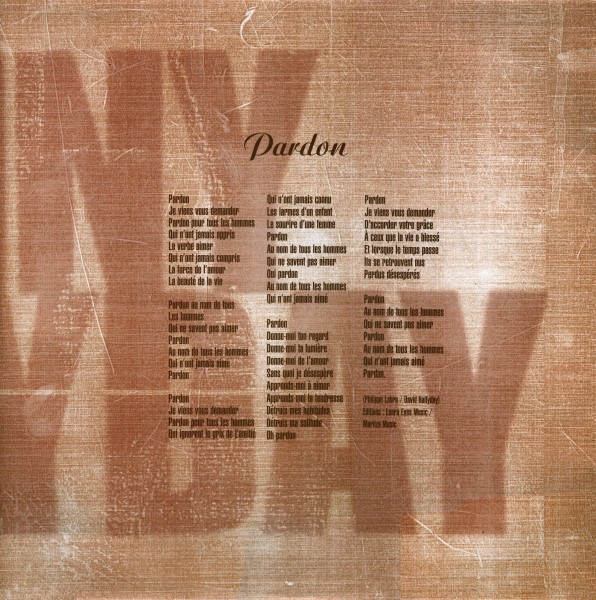 Maxi 45 T. Pardon Philips-Universal 562 795-1