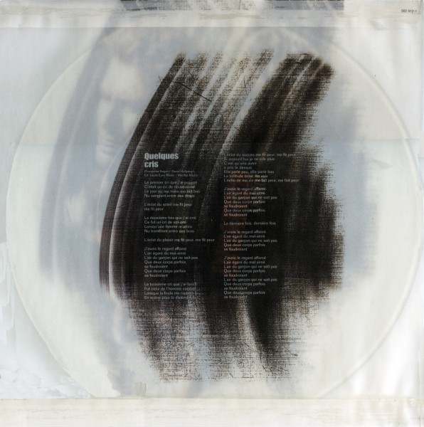 Maxi 45 T. Quelques cris Philips-Universal 562 912-1