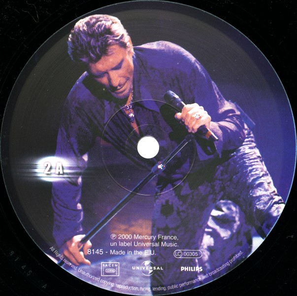 Coffret LP-CD-VHS Olympia 2000 Universal