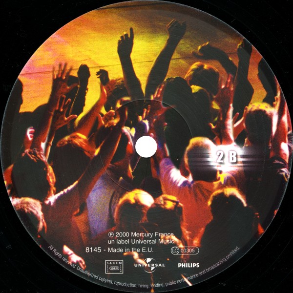 Coffret LP-CD-VHS Olympia 2000 Universal