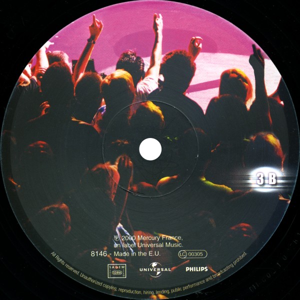 Coffret LP-CD-VHS Olympia 2000 Universal