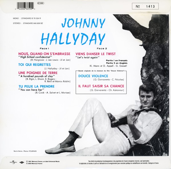 LP 25 cm Viens danser le twist mono Universal 063 659-0