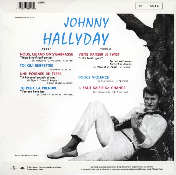 LP 25 cm Viens danser le twist Universal 063 660-0