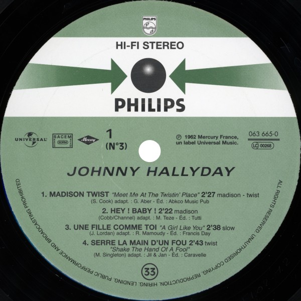 LP 25 cm N 3 Madison twist Universal 063 665-0