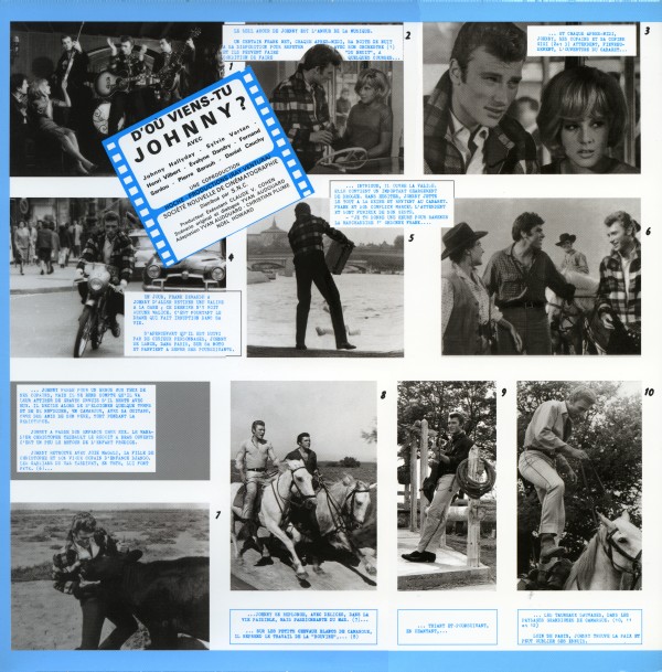 LP 25 cm D'o viens-tu Johnny?  Universal 063 652-0