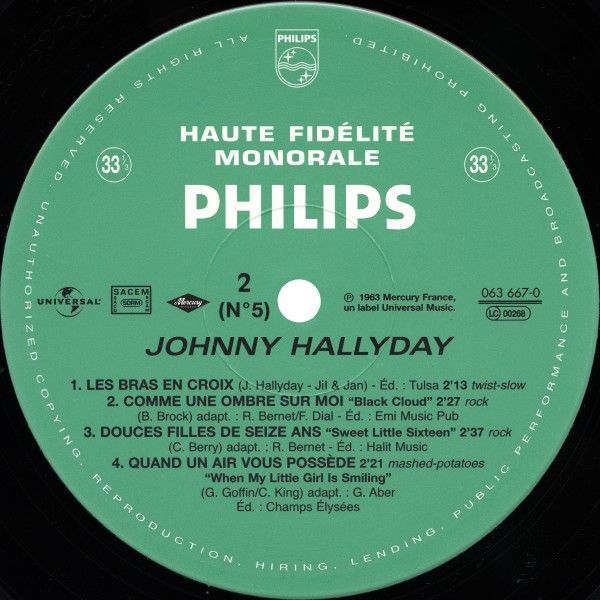 LP 25 cm  Da dou ron ron 063 667-0