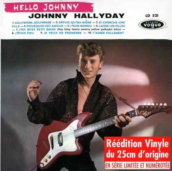 LP 25 cm Hello Johnny Mono BMG 82 876 522 291