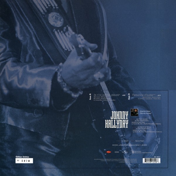 Maxi 45 T. Je n'ai jamais pleur Universal 981 325-8