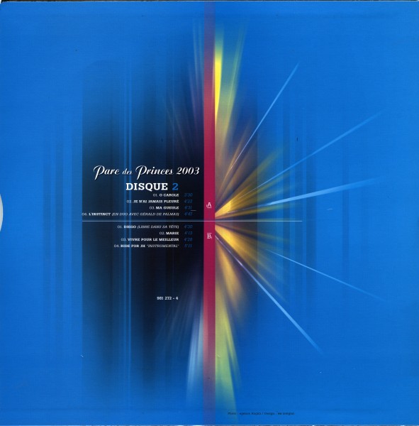 Coffret LP Parc des Princes 2003 Universal 981 272-2