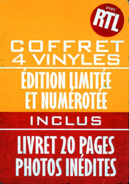 Coffret LP Parc des Princes 2003 Universal 981 272-2