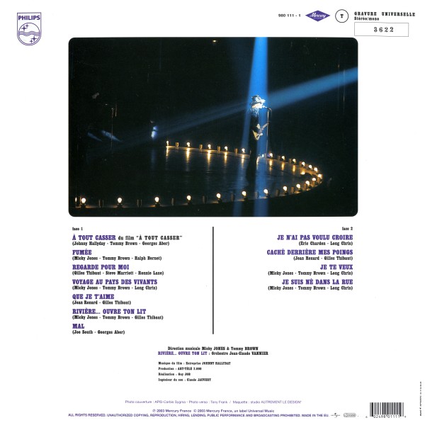 LP couleur Au Palais des Sports 69 Universal 980 111-1