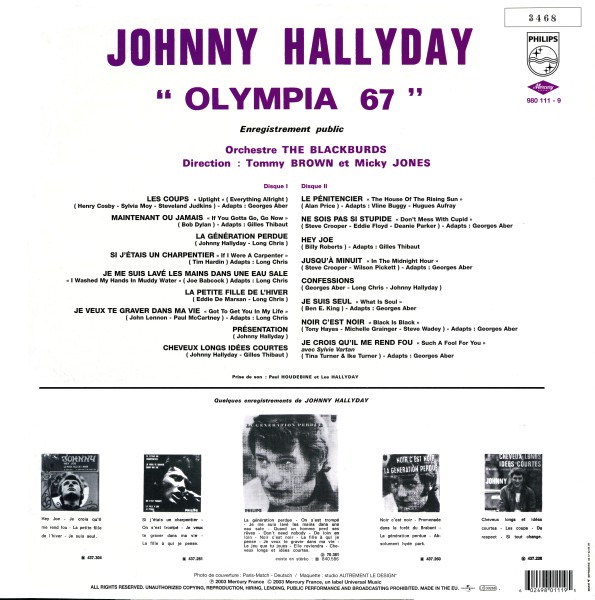 LP couleur Olympia 67 universal 980 111-9