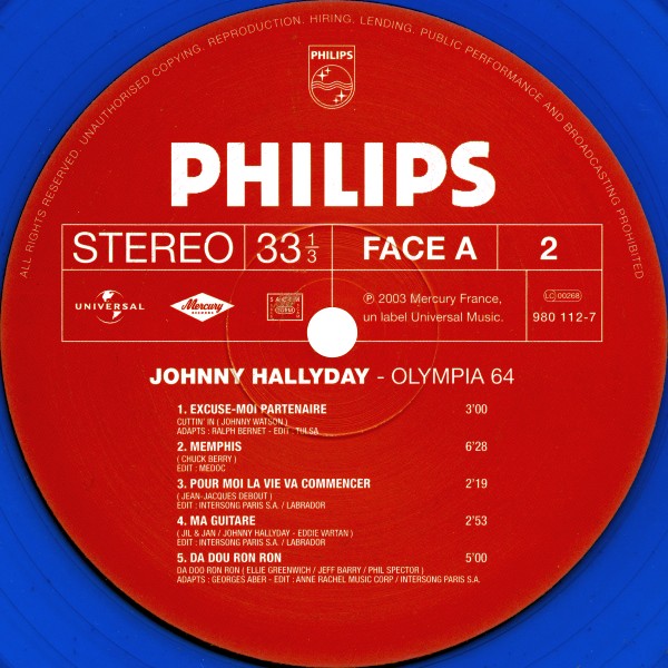 LP couleur Olympia 64 Universal 980 112-5