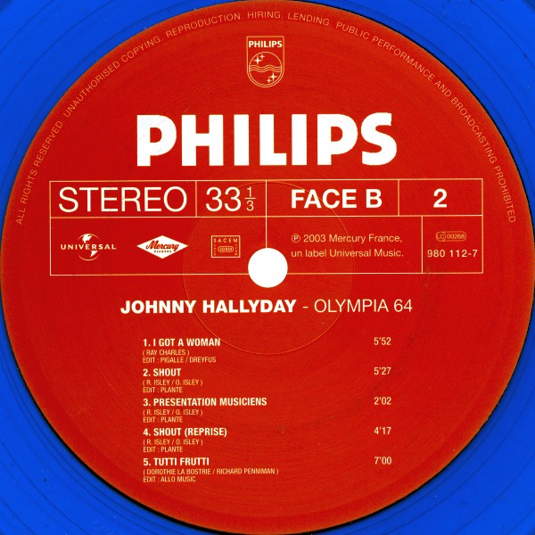 LP couleur Olympia 64 Universal 980 112-5