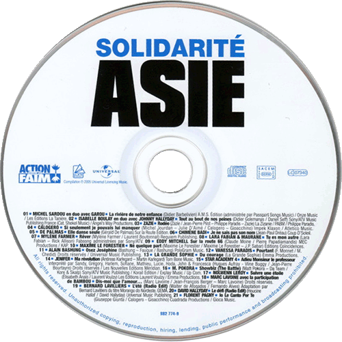 CD Solisarit Asie Universal 982 774-9
