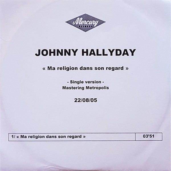 CDs promo Ma religion dans son regard Mercury