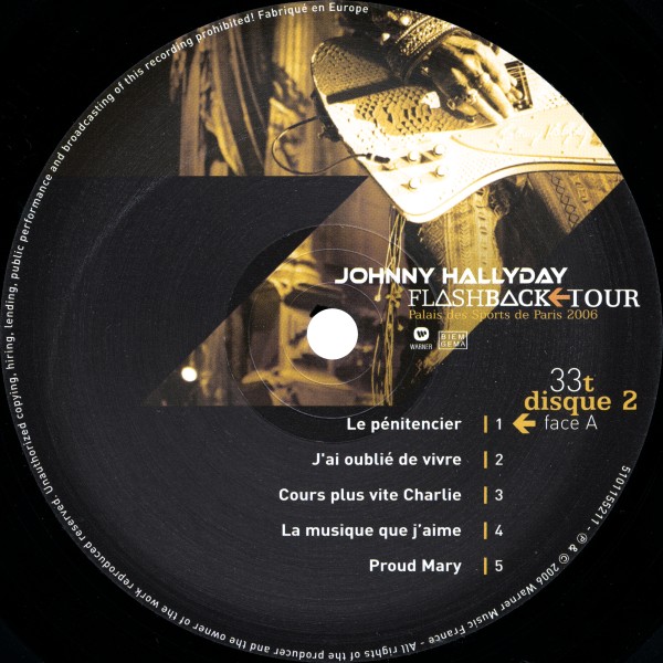 LP Flashback Tour Warner 51011 55211