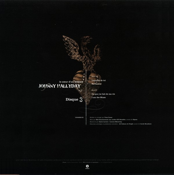 Coffret triple  LP 25 cm Le coeur d'un homme Warner 25646 98105