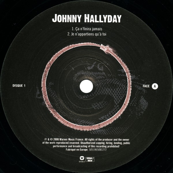 Coffret triple  LP 25 cm Ca ne finira jamais Warner 50518 65081272