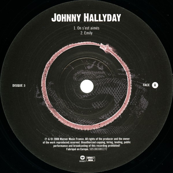 Coffret triple  LP 25 cm Ca ne finira jamais Warner 50518 65081272