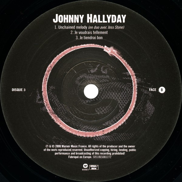 Coffret triple  LP 25 cm Ca ne finira jamais Warner 50518 65081272